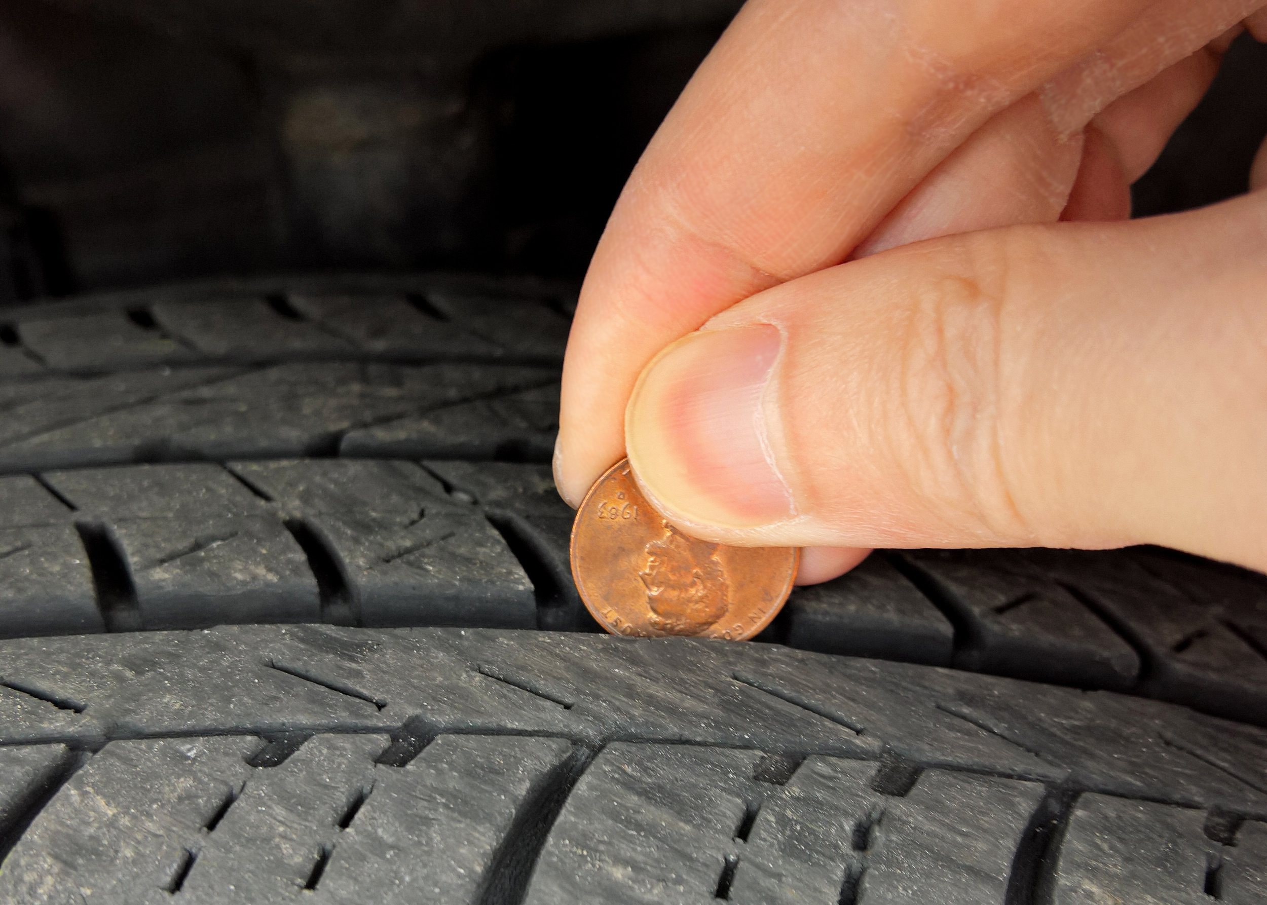 Test Your Tires With The Penny Test or Quarter Test